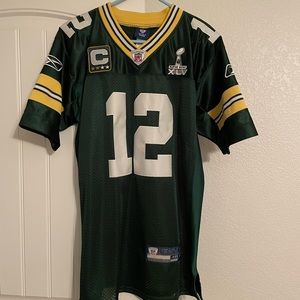 Green Bay Packers Aaron Rodgers Super Bowl XLV Jersey